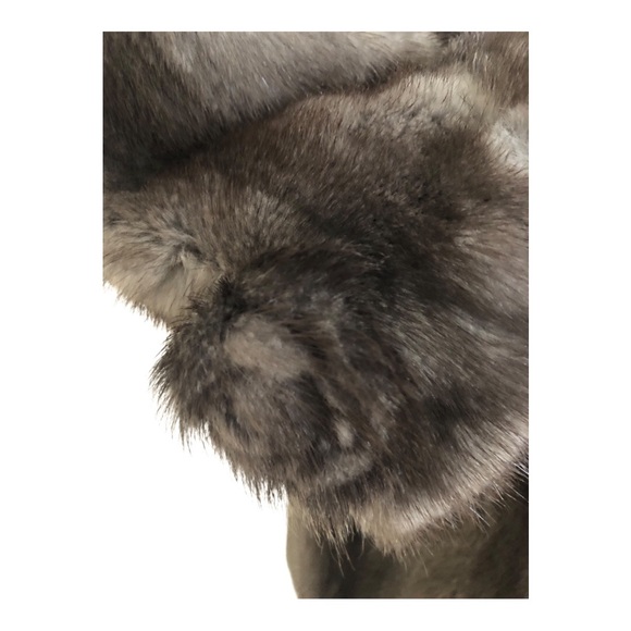 American Legend Genuine Blue Iris Mink Jacket Coat Small - Picture 5 of 12